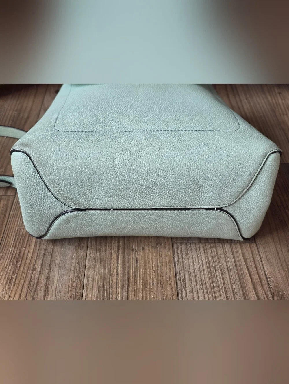 kate spade Mint Green Pebbled Leather Top-Handle Backpack